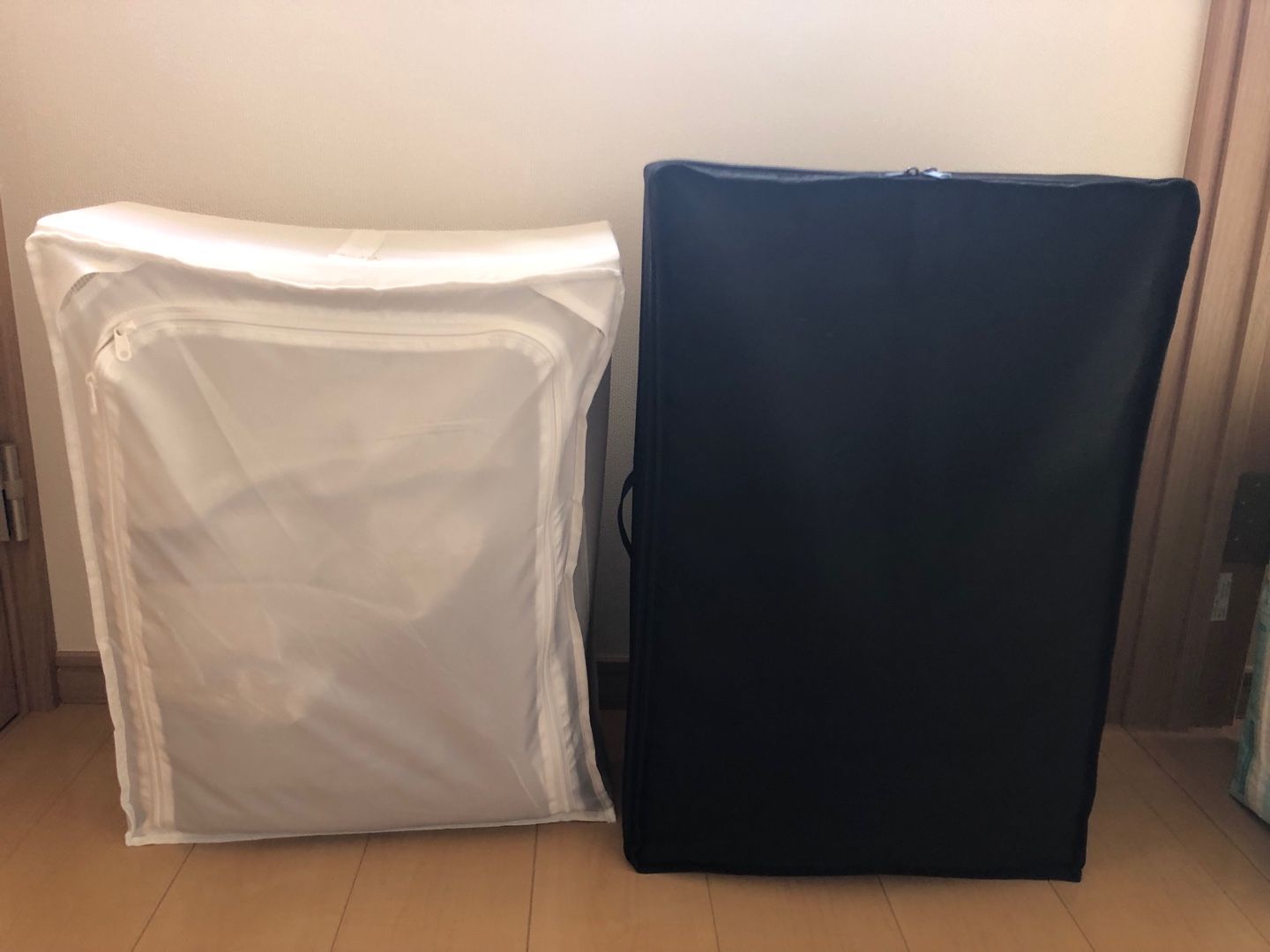 布団収納 Ikeaのスクッブ ダイソーの収納ボックスと比較してみました 引きこもりママのお買物ブログ 楽天ブログ