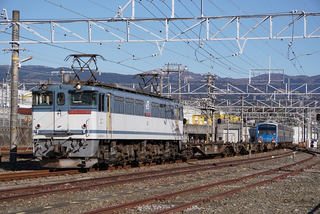 EF65 2096牽引 伊豆箱根 5000系甲種5