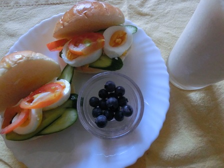 朝食