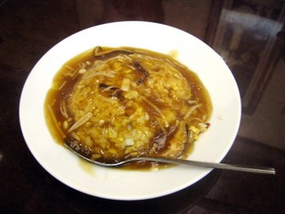フカヒレあんかけ炒飯