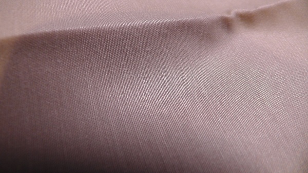 枕カバー（ピローケース）の生地　ベージュ　制菌加工繊維生地(ポリエステル70％綿30％)