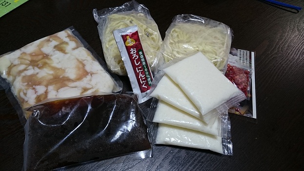 鍋のセット内容
