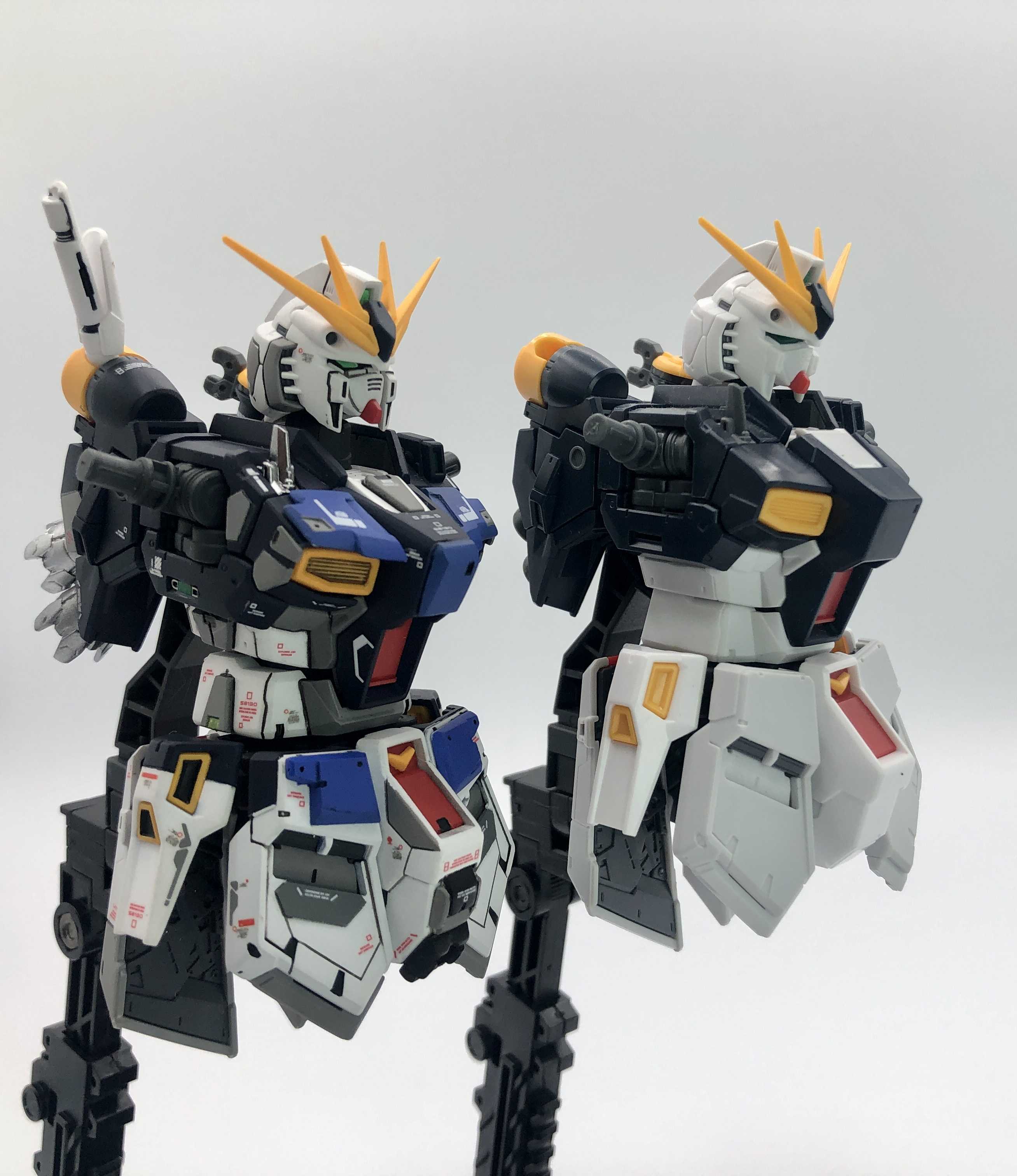 RG 1/144 νガンダム 塗装改修 ディテールアップ 頭 | ガンプラ大地に立つ - 楽天ブログ