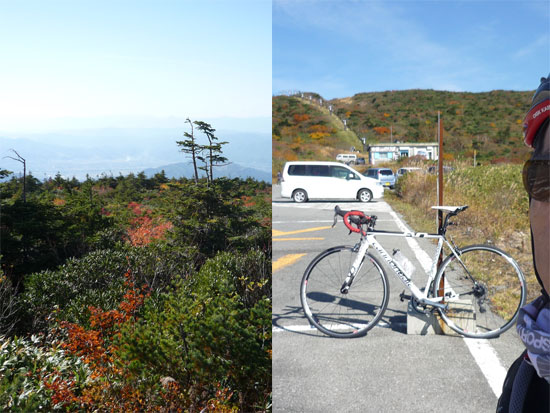 標高1450ｍ付近の紅葉