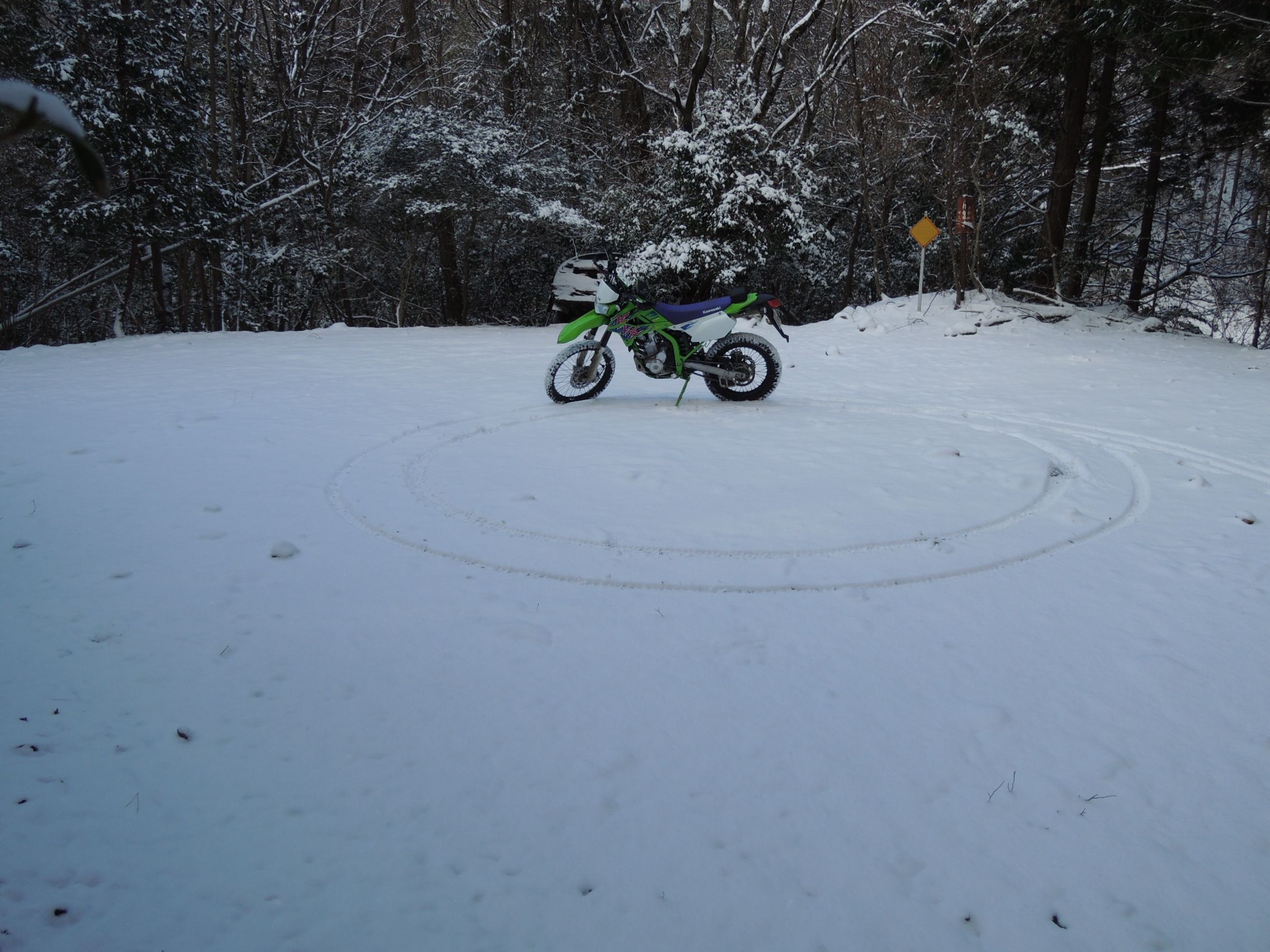雪の予報なのに | たけたけの休日 バイクとお寺と登山 - 楽天ブログ