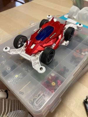 ミニ四駆】4号機ローラーセッティング変更と圧抜き等 | 69Camaro