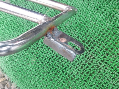 左ﾚｯｸﾞｶﾞｰﾄﾞ溶接後表