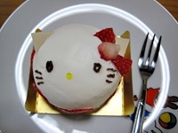 ポンポネットの猫ケーキ