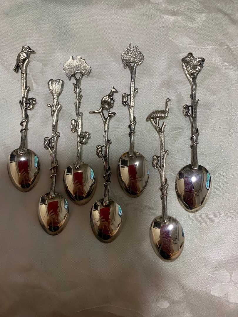 Australia Silver Plated Spoon オーストラリアのシルバープレートスプーン 世界のスプーンコレクションハンター