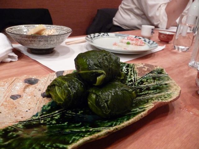 たか菜の御寿司