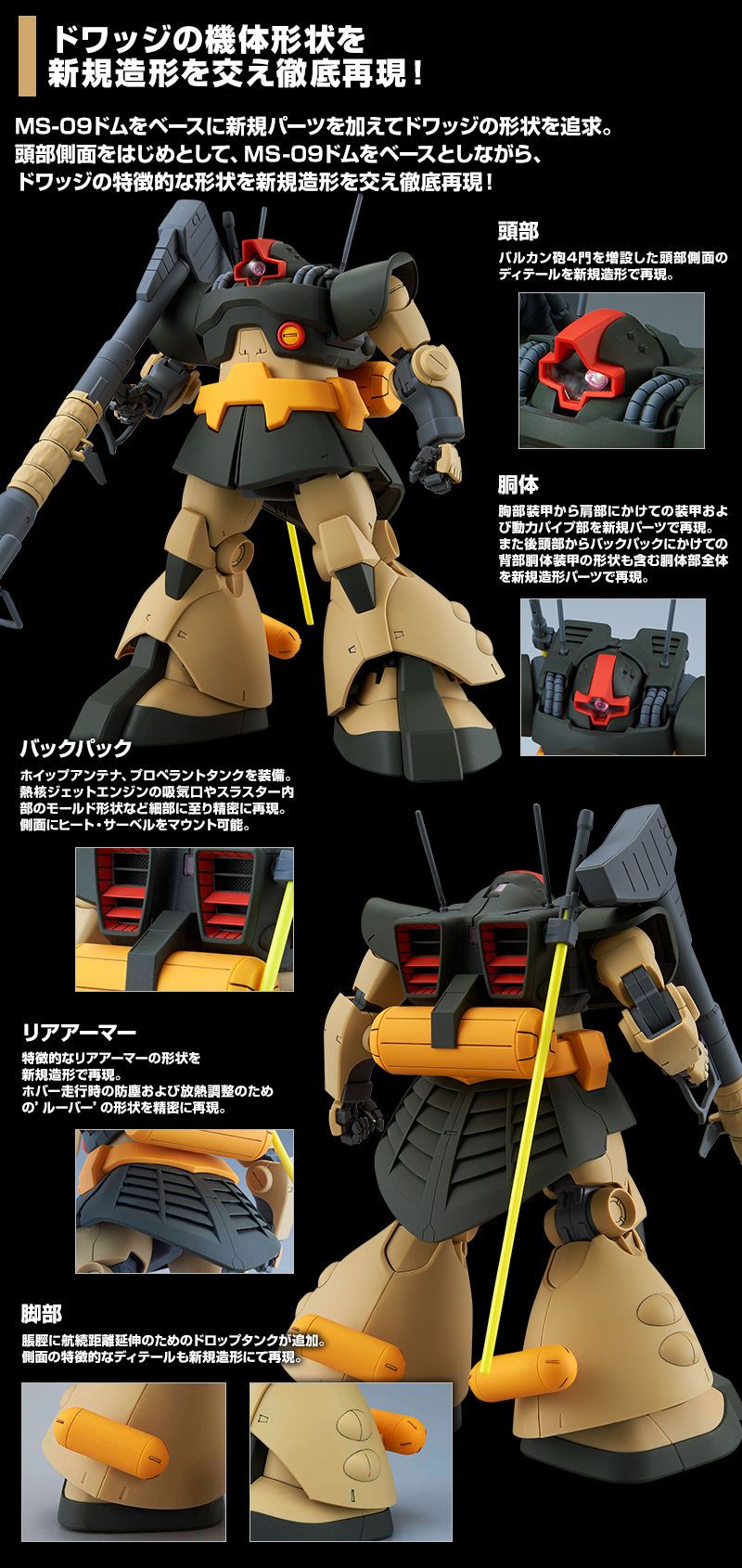 MGドワッジ MG 1/100 ドワッジ｜バンダイ ホビーサイト