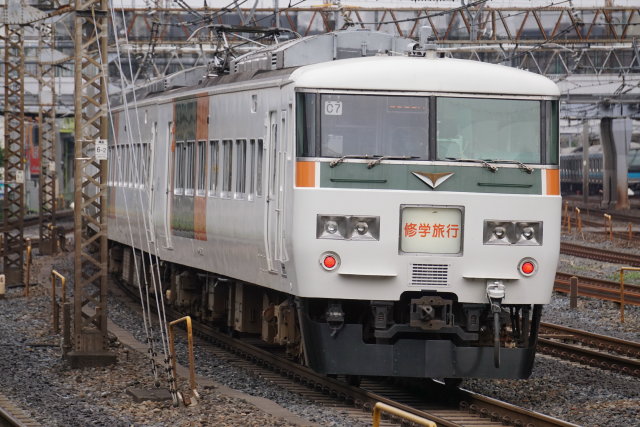 EF81 98 牽引 カシオペア紀行 札幌行き& 185系修学旅行5