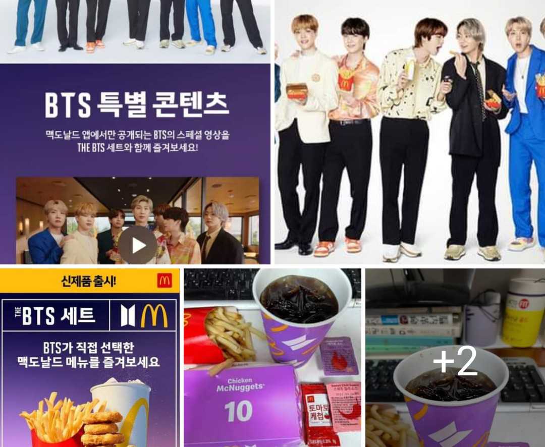 韓国のマクドナルドでbtsセットが登場 K Pop Plaza Hiroshimaの最新入荷情報などなど 楽天ブログ