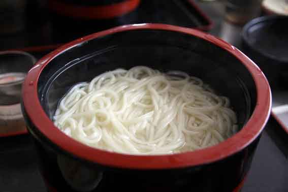 貞光ゆうゆう館の「釜揚げそうめん」-2♪