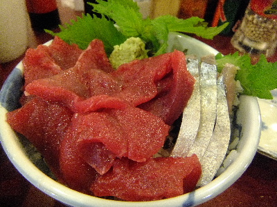 中落ち丼