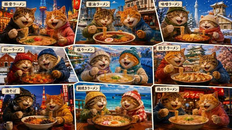 ７月１１日は「ラーメンの日」にゃんだよ！