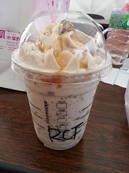 スタバの栗フラペチーノ