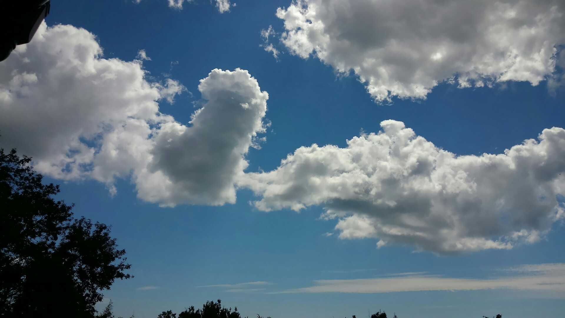 珍しい雲の多い空 健康はほんとうに大切ね 心と身体を整えましょう 楽天ブログ