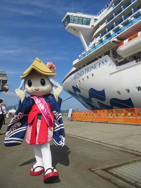 トクシィが外国客船をお出迎え ツーリズム徳島 見てみ 来てみ 徳島観光 四国旅行 とくしま観光ボランティア 楽天ブログ