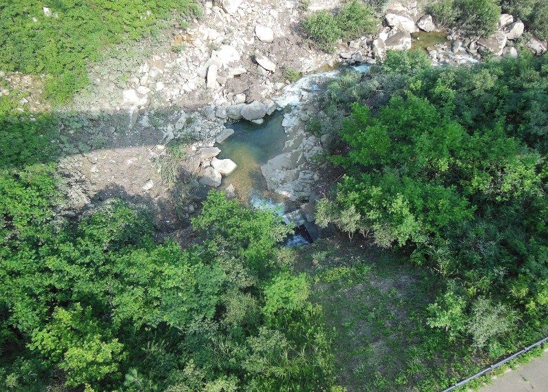 烏原川流入口2
