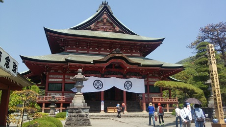 甲斐善光寺本堂