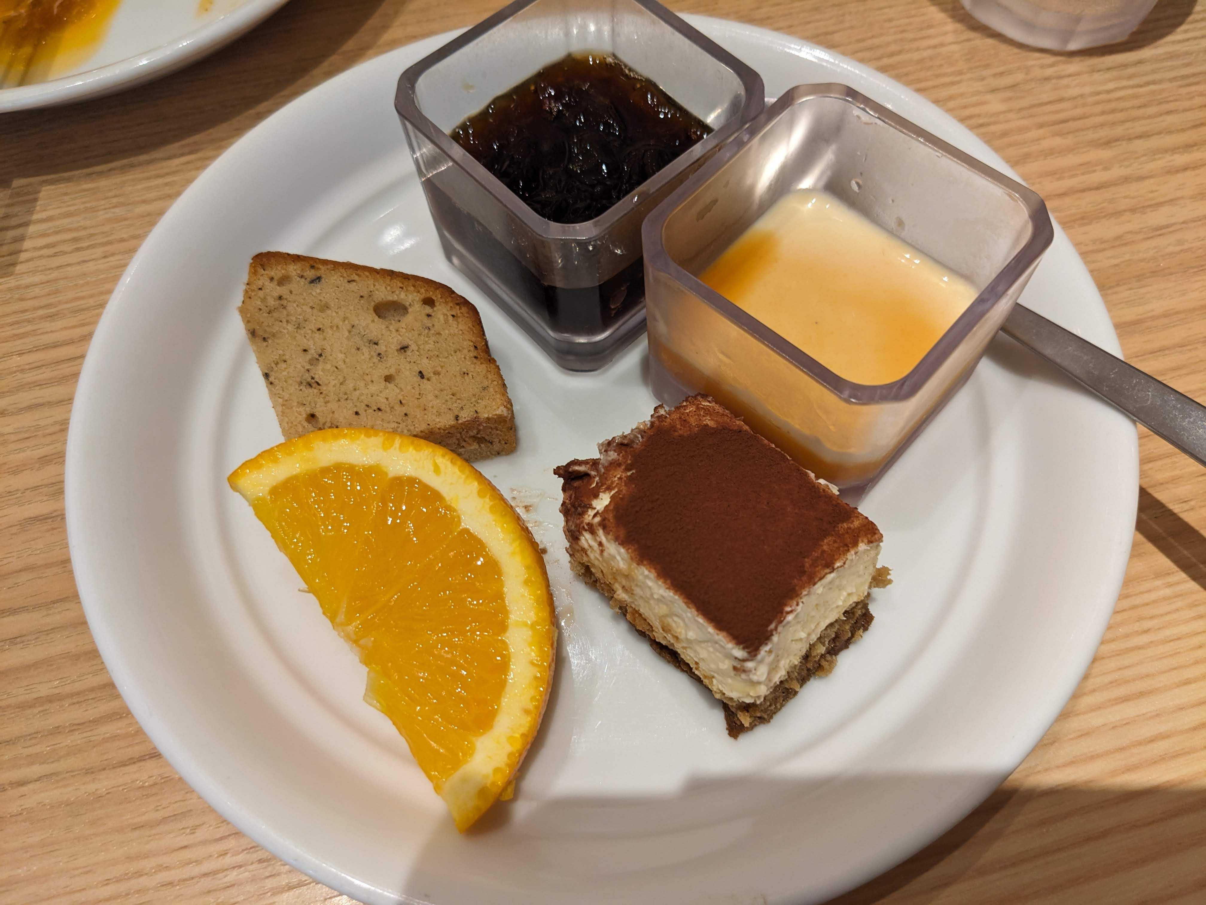 千葉県船橋市ブッフェザフォレスト ららぽーとTOKYO-BAY　ランチスタンダードコース デザート