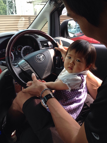 凛ちゃん運転