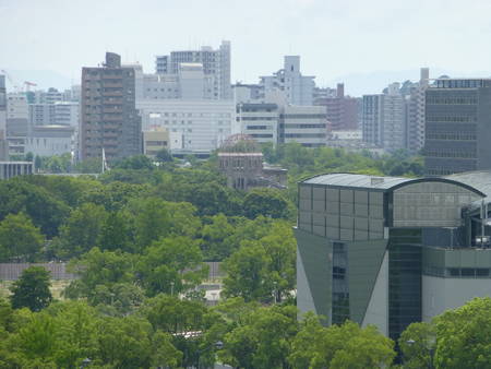 広島城　原爆ドーム