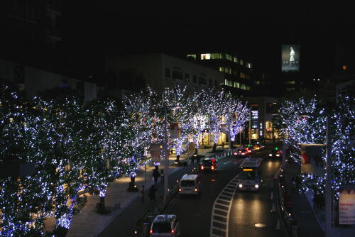 六本木ヒルズのクリスマスイルミネーション