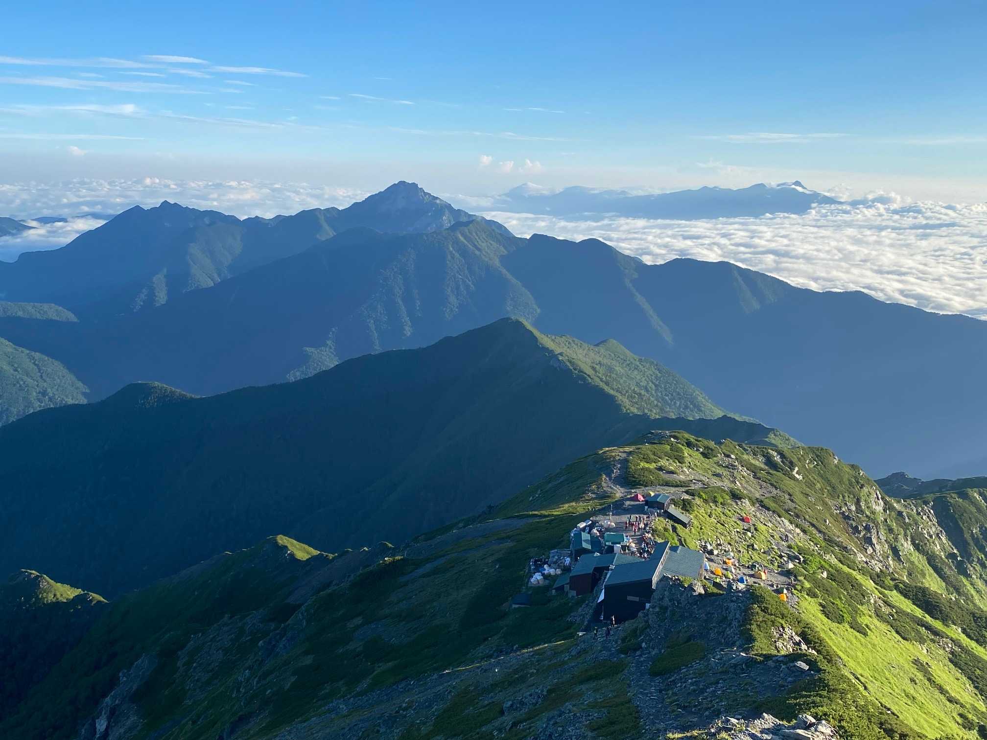 夏の北岳（3193m・日本百名山・山梨百名山・新花の百名山）（5）夜明けの歌 | 醍醐山と下部（しもべ）温泉 - 楽天ブログ