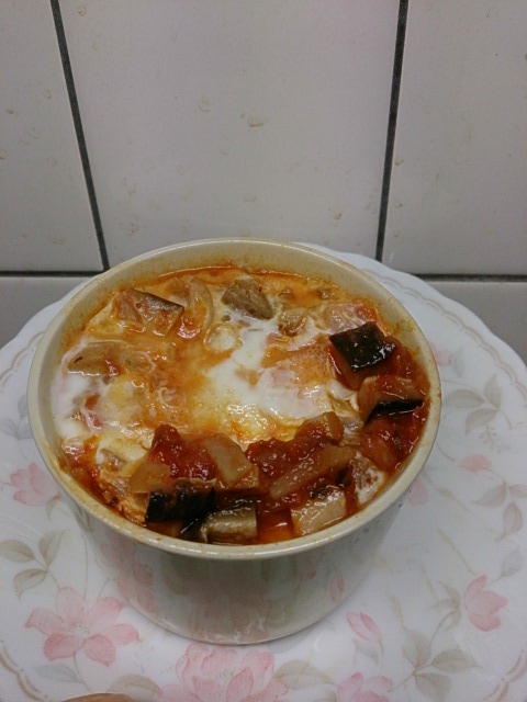 乾物ﾄﾏﾄｿｰｽで卵の巣ごもり