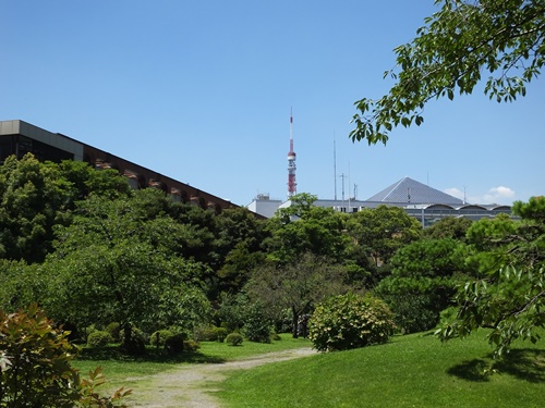 旧芝離宮恩賜庭園にて