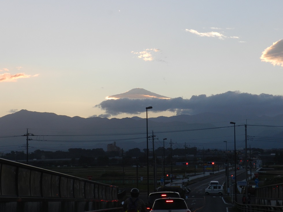 富士山のような雲