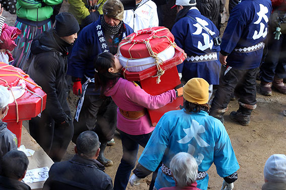 大山寺の力餅-6♪