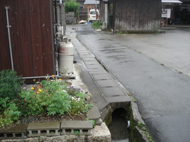 11水路からみた外かばた