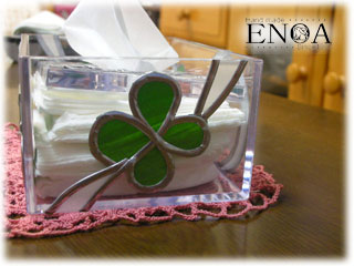 ティッシュボックス（バラ）2個