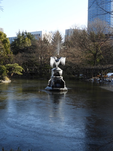 日比谷公園にて