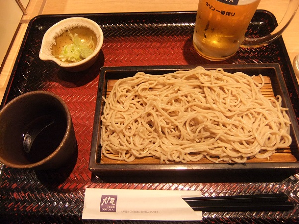 大戸屋六本木店のせいろ蕎麦１