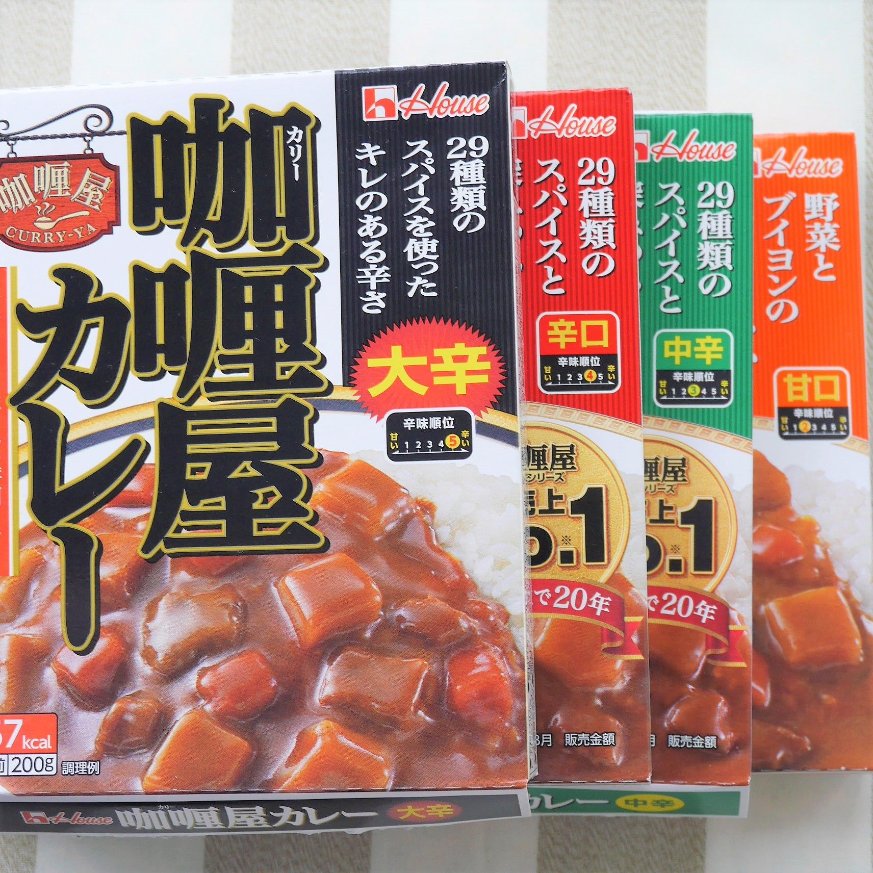 カレパ_定番4種類