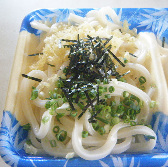 マルナカの「うどん天丼セット」-2♪
