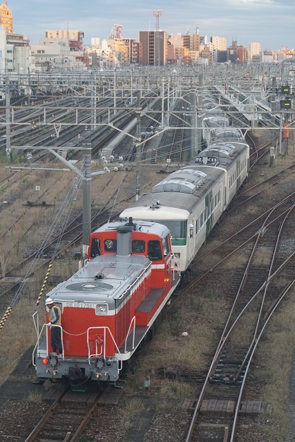 2017「ふれあい鉄道フェスティバル」尾久展示車両 入れ換え大行進7