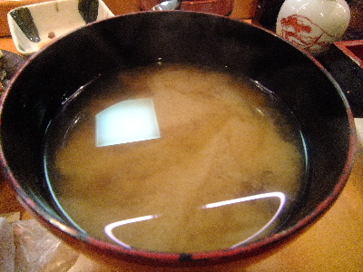 鮨勘　しじみ汁