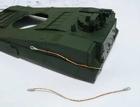 ソビエト軍 オブイェークト 490B試作戦車 組立作業8日目 | 凍り