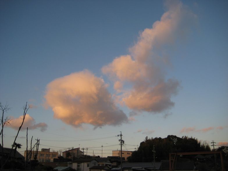 夕焼雲