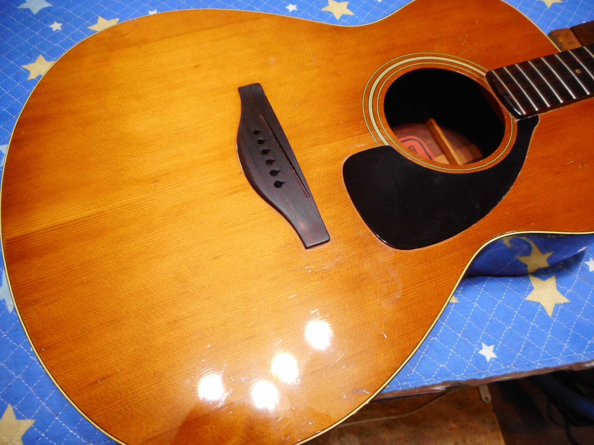 YAMAHA FG150　赤ラベル　リペア済 🌸YAMAHA FG150赤ラベル セッティング | 青春のギターリペア