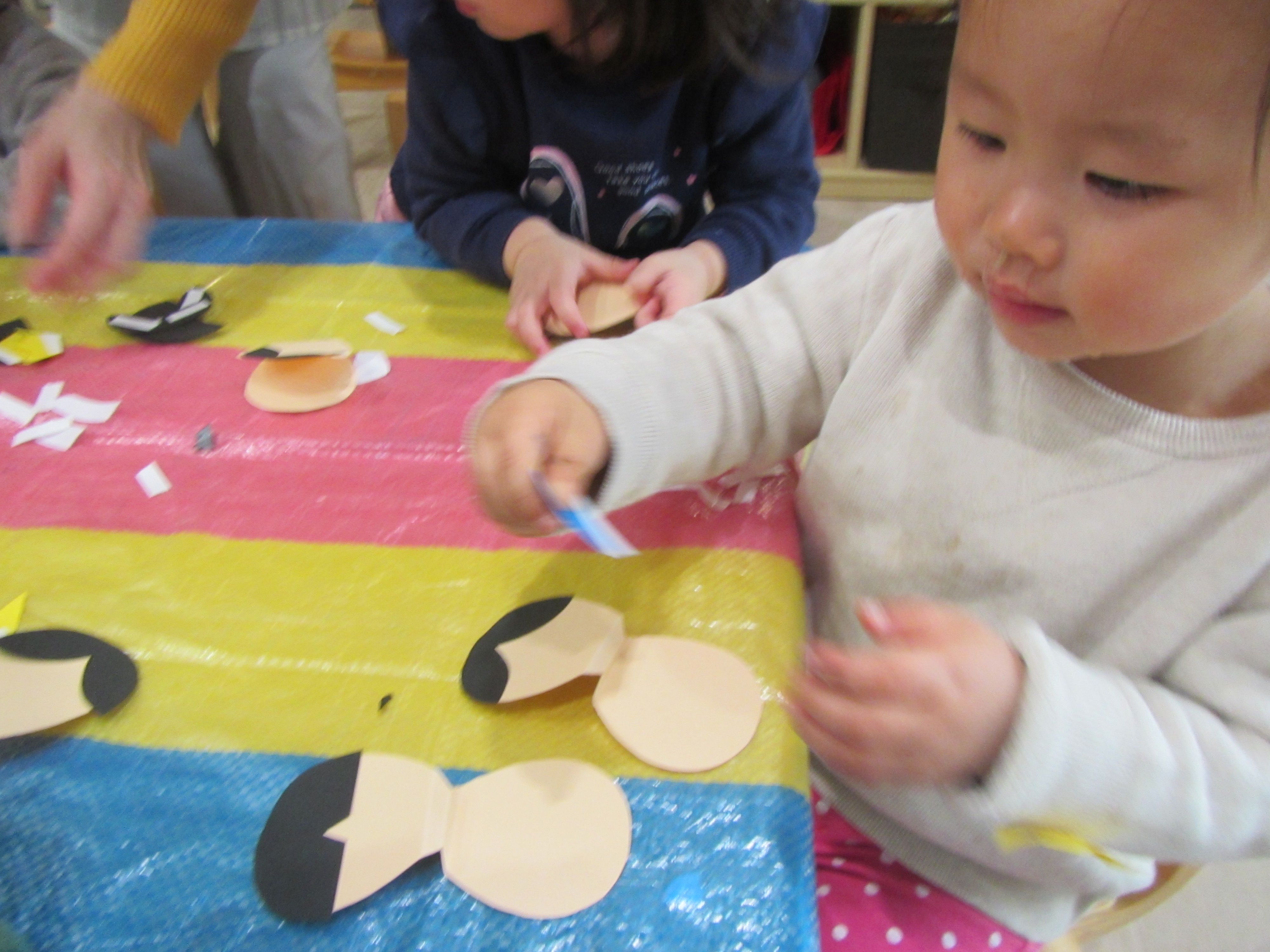 おひなさま製作 小規模保育施設 アプリコット保育園 楽天ブログ