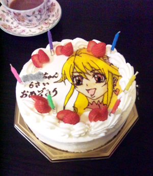 誕生日ケーキ