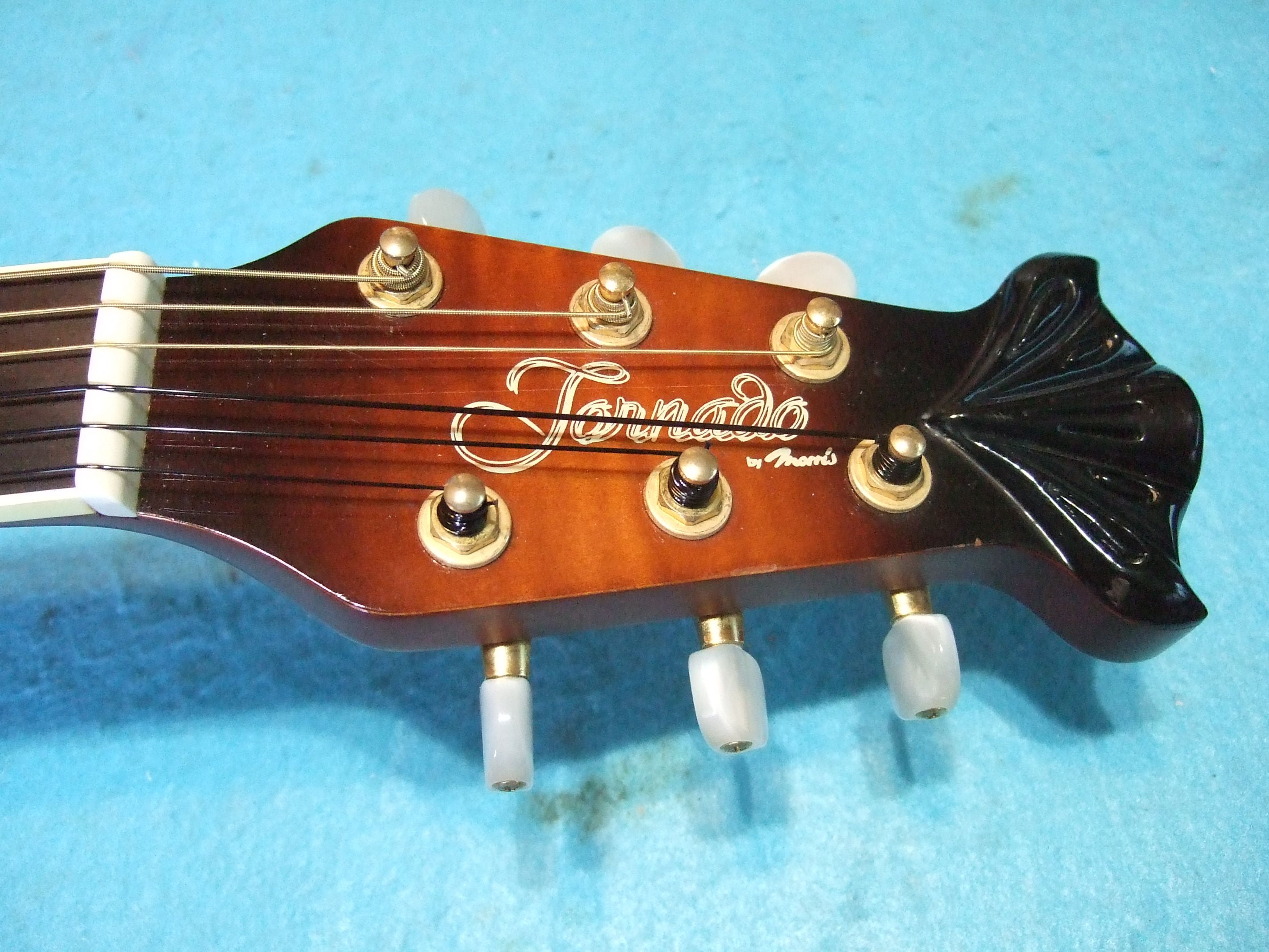 ◇Morris Tornado ナット交換 | 青春のギターリペア K2ギター 