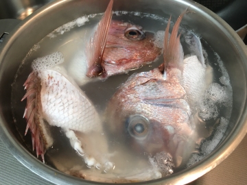 160922真鯛で出汁