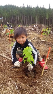 植林ツアー